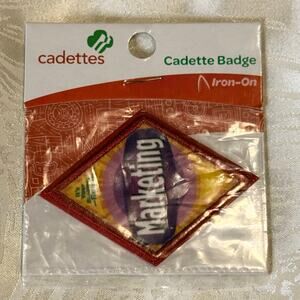 New Old Stock Girl Scouts Marketing It’s Your Business, Run It Cadette Badge